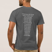 T-shirt Tout / Rien chemise (Dos)