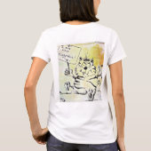 T-shirt Tout simplement trop câlin (Dos)