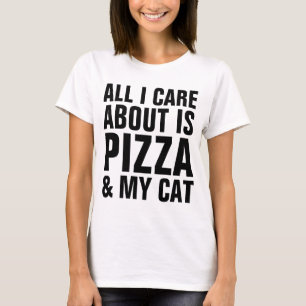 T-shirt TOUT SOIN d'I EST ENVIRON PIZZA et MON réservoir