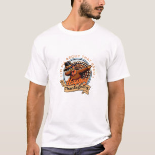 T-shirt Tout Sur Ce Baste Bon thanksgiving Classique