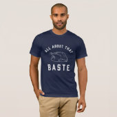 T-shirt Tout Sur Ce Baste Thankesgiving (Devant entier)