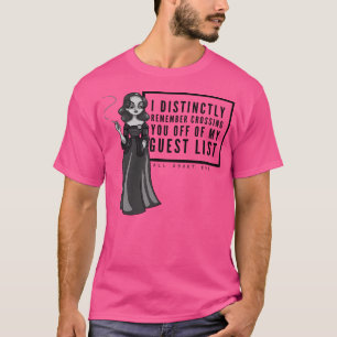T-shirt Tout sur Eve - Liste d'invités