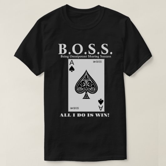 T-shirt TOUT-SUR-IMPRESSION BOSS (Design devant)