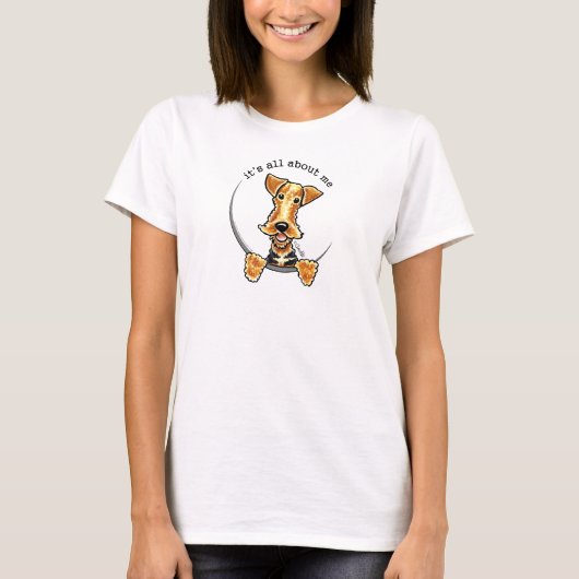 T-shirt Tout sur l'Airedale Terrier (Devant)