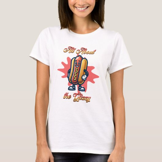 T-shirt Tout sur les vertiges | Funny Hot dog Humour (Devant)