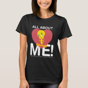 T-shirt Tout sur moi Tweety Heart Charact Love - LOONEY