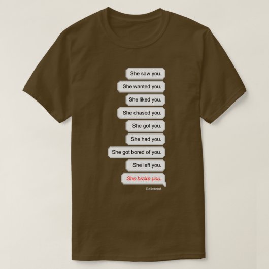 T-SHIRT TOUT SUR VOUS (Design devant)