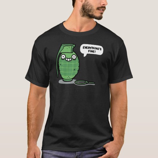 T-shirt Tout va bien (Devant)
