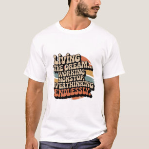 T-shirt Tout va bien anxiété
