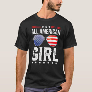 T-shirt Toute Américaine 4 juillet Famille Correspondant C