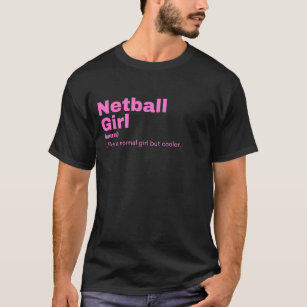 T-shirt toute fille - Netball