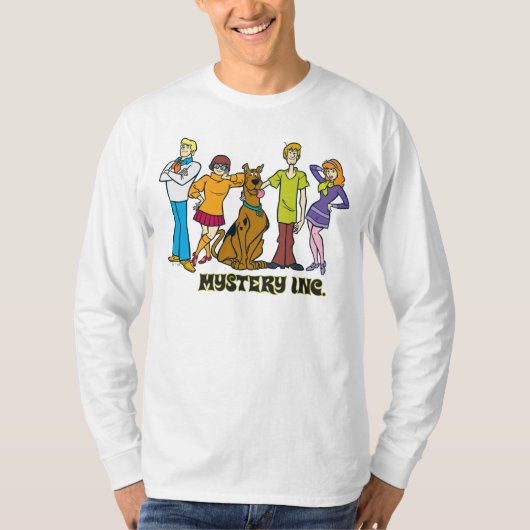 T-shirt Toute la bande 12 Mystery Inc (Devant)