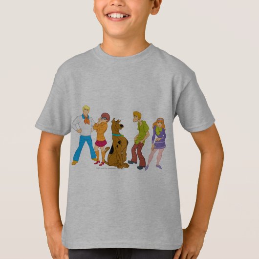 T-shirt Toute la bande 15 Mystery Inc (Devant)