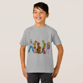 T-shirt Toute la bande 15 Mystery Inc (Devant entier)