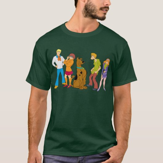 T-shirt Toute la bande 15 Mystery Inc (Devant)