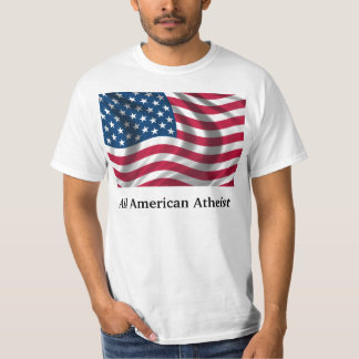 T-shirt Toute la chemise athée américaine