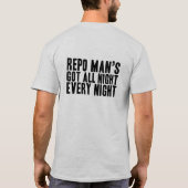 T-shirt Toute la nuit, chaque nuit (Dos)