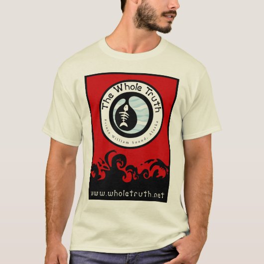T-shirt Toute la vérité - conception rouge (Devant)