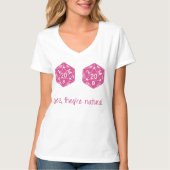 T-shirt Toutes les 20 matrices naturelles de seins (Devant)