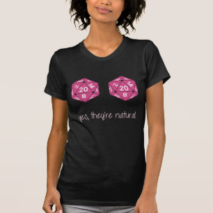 T-shirt Toutes les 20 matrices naturelles de seins
