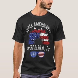 T-shirt Toutes les Américaines Nana 4 juillet Chemises Fem