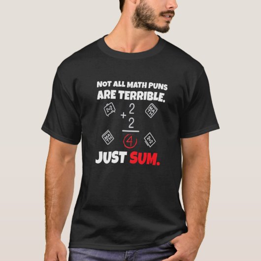 T-shirt Toutes Les Blagues Sur Les Maths Ne Sont Pas Terri (Devant)