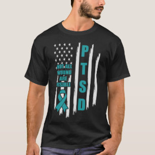 T-shirt Toutes les blessures ne sont pas visibles Ptsd Awa
