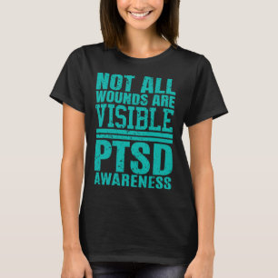 T-shirt Toutes Les Blessures Ne Sont Pas Visibles - Sensib