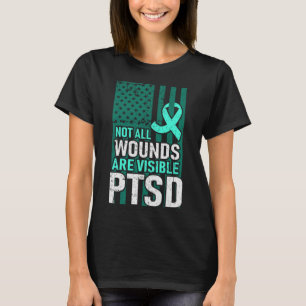 T-shirt Toutes les blessures ne sont pas visibles, soutien