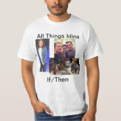 T-shirt Toutes les choses Idina If/Then (Devant)