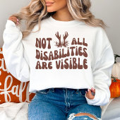 T-shirt Toutes les déficiences ne sont pas visibles | Mala