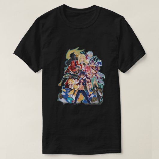 T-shirt TOUTES les Disgaea ! ! Classique (Design devant)