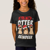 Toutes Les Loutres De Mer Drôle Du Rindeer Otter C
