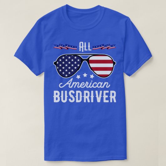 T-shirt Toutes les Lunettes de soleil 4 juillet Busdriver (Design devant)