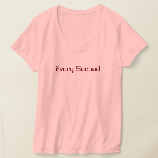 T-shirt Toutes les secondes (Poser)