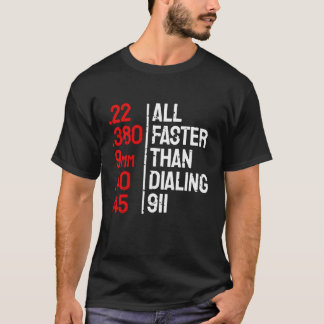 T-shirt toutes plus rapides que 911