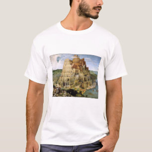T-shirt: Tower van Babel - Pieter Bruegel T-shirt