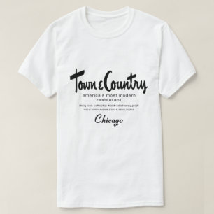 T-shirt Town & Country Restaurants, Chicago, IL