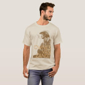 T-shirt Townes Van Zandt - Live is to Fly Retro Country (Devant entier)
