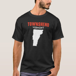 T-shirt Townshend Vermont USA State America Travel Vermont