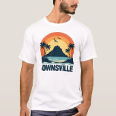 T-shirt Townsville, Queensland Australie (Devant)