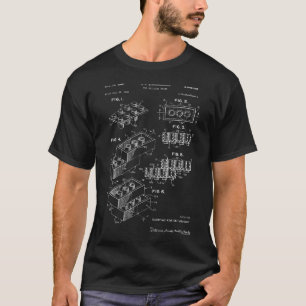 T-shirt Toy Building Brick Patent T Shirt