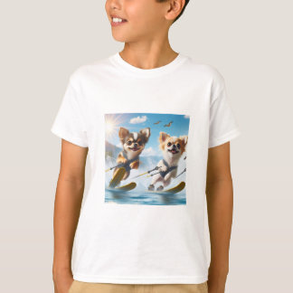 T-shirt Toy dogs Waterskiing!