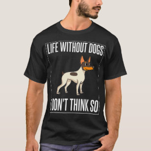 T-shirt Toy Fox Terrier Chien Chien Chien Chien Chien Chie
