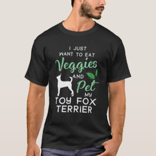 T-shirt Toy Fox Terrier Chien Cigar Lover Propriétaire Xma