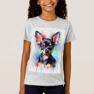 T-Shirt Toy Terrier Puppy par Natasha Us
