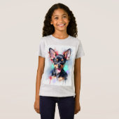 T-Shirt Toy Terrier Puppy par Natasha Us (Devant entier)