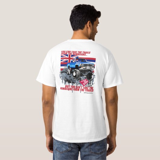 T-shirt toyota4a, duskTILdawncustoms.com (Dos entier)