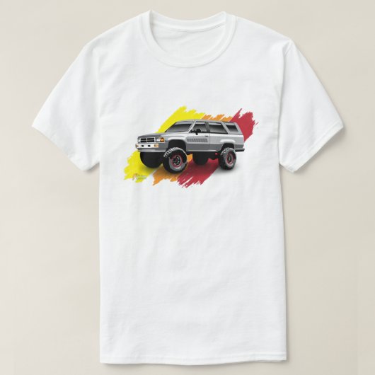 T-shirt Toyota 4x4 1985 (Design devant)