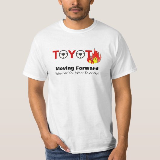 T-shirt Toyota : Avancer (Devant)